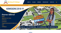 Desktop Screenshot of omcollege.org