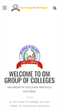 Mobile Screenshot of omcollege.org