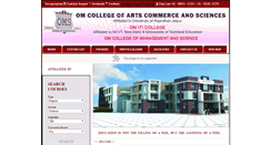 Desktop Screenshot of omcollege.com